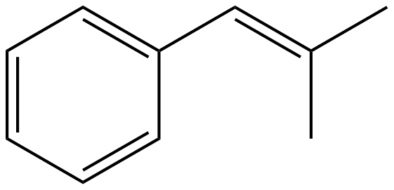 Image of 2-methyl-1-phenylpropene