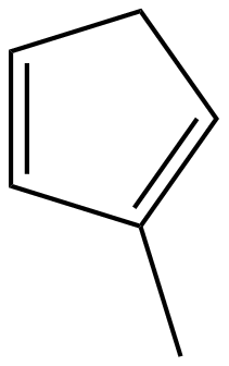 Image of 2-methyl-1,3-cyclopentadiene