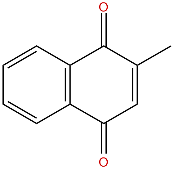 Image of 2-methyl-1,4-naphthalenedione