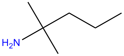 Image of 2-methyl-2-pentanamine