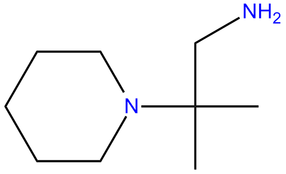 Image of 2-methyl-2-piperidinopropylamine