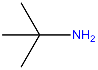 Image of 2-methyl-2-propanamine