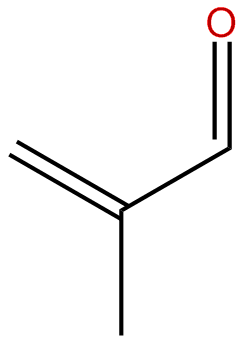 Image of 2-methyl-2-propenal