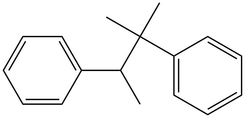 Image of 2-methyl-2,3-diphenylbutane
