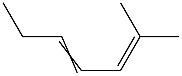 Image of 2-methyl-2,4-heptadiene