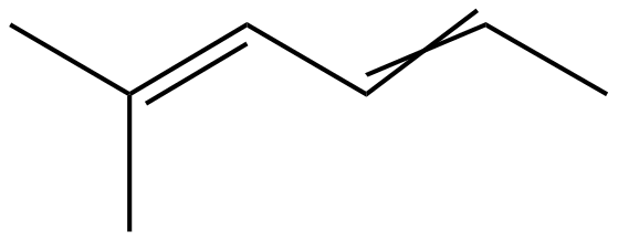 Image of 2-methyl-2,4-hexadiene