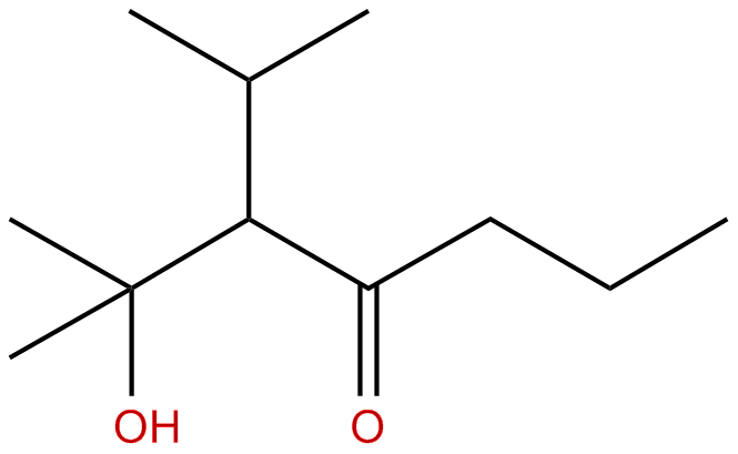 Image of 2-methyl-3-isopropyl-2-heptanol-4-one
