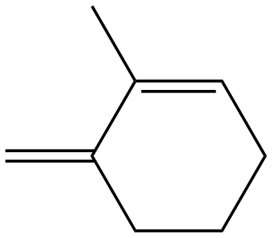 Image of 2-methyl-3-methylenecyclohexene