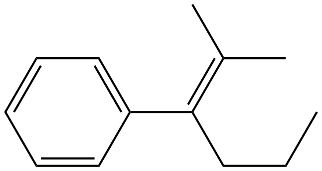 Image of 2-methyl-3-phenyl-2-hexene