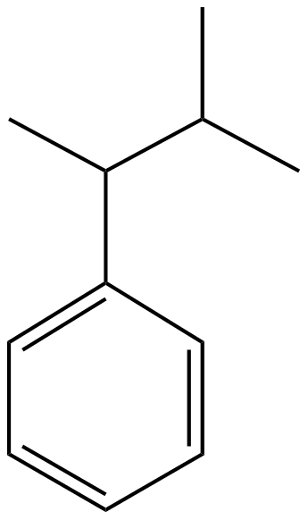 Image of 2-methyl-3-phenylbutane