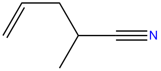 Image of 2-methyl-4-pentenenitrile