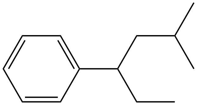 Image of 2-methyl-4-phenylhexane