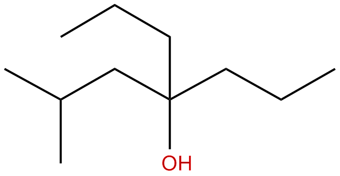 Image of 2-methyl-4-propyl-4-heptanol