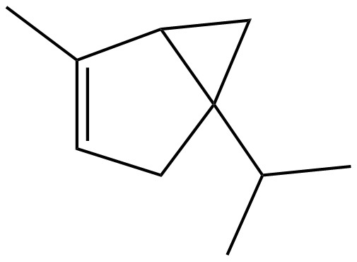 Image of 2-methyl-5-(1-methylethyl)bicyclo[3.1.0]hex-2-ene