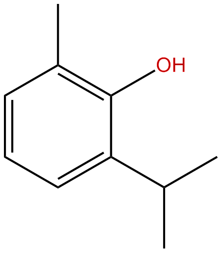 Image of 2-methyl-6-isopropylphenol