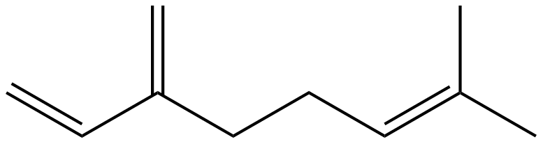 Image of 2-methyl-6-methylene-2,7-octadiene