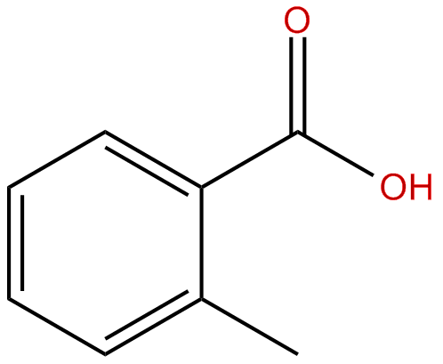 Image of 2-methylbenzoic acid