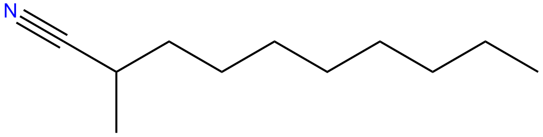 Image of 2-methyldecanenitrile