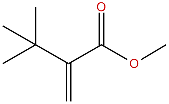 Image of 2-Methylene-3,3-dimethyl-butanoic acid methyl ester