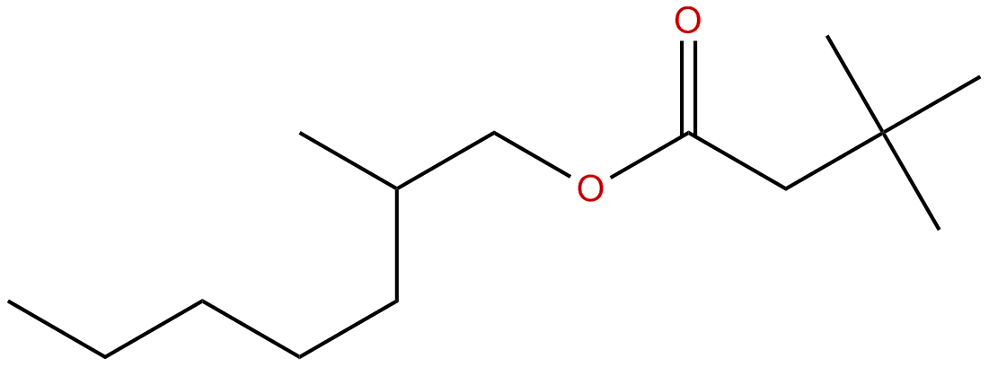 Image of 2-methylheptyl 3,3-dimethylbutanoate