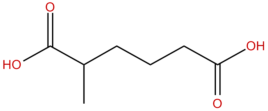 Image of 2-methylhexanedioic acid