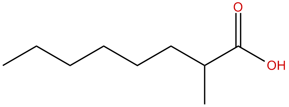 Image of 2-methyloctanoic acid