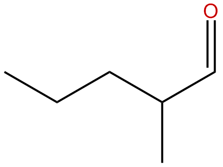 Image of 2-methylpentanal