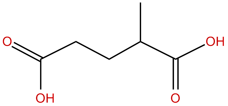 Image of 2-methylpentanedioic acid
