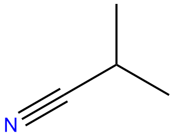 Image of 2-methylpropanenitrile