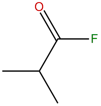 Image of 2-methylpropanoyl fluoride