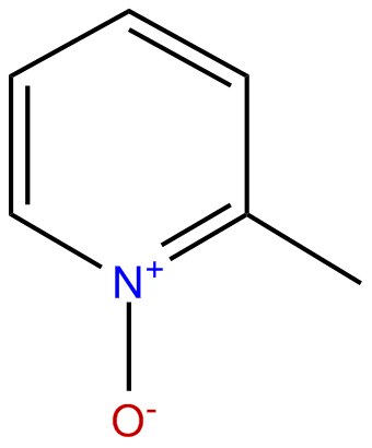 Image of 2-methylpyridine, 1-oxide