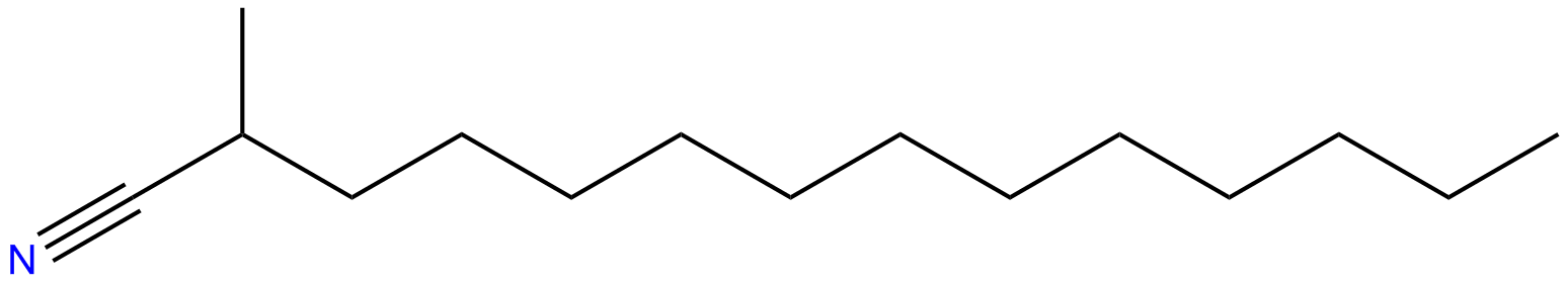 Image of 2-methyltetradecanenitrile