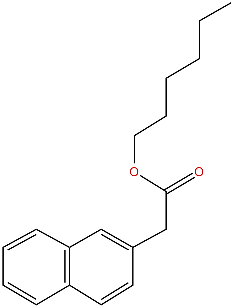 Image of 2-naphthaleneacetic acid, hexyl ester