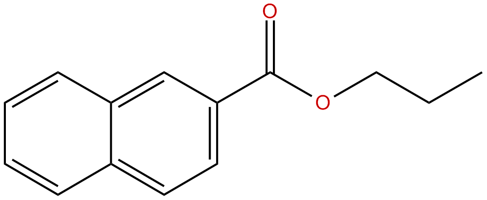 Image of 2-naphthalenecarboxylic acid, propyl ester