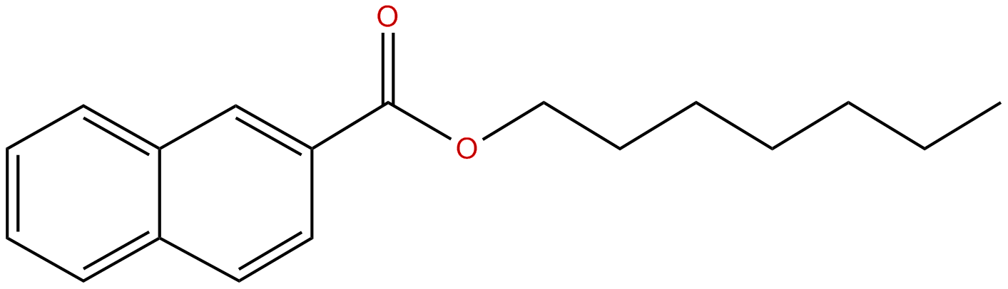 Image of 2-naphthoic acid, heptyl ester