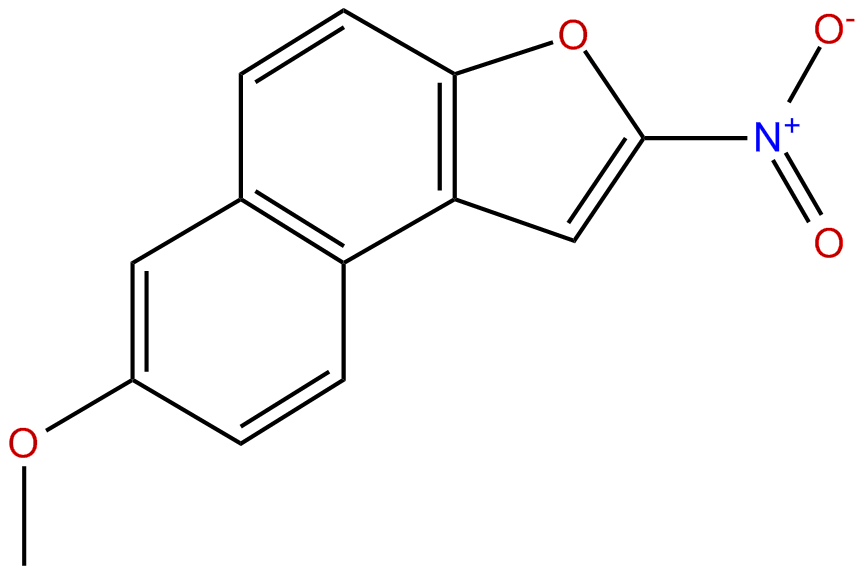 Image of 2-nitro-7-methoxynaphtho[2,1-b]furan