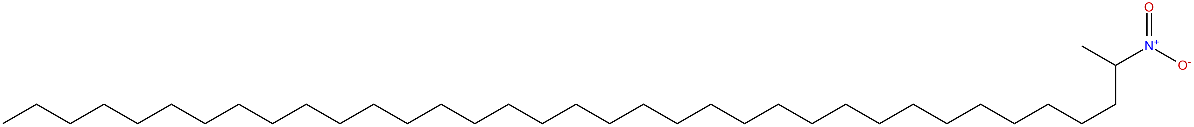Image of 2-nitrohexatriacontane