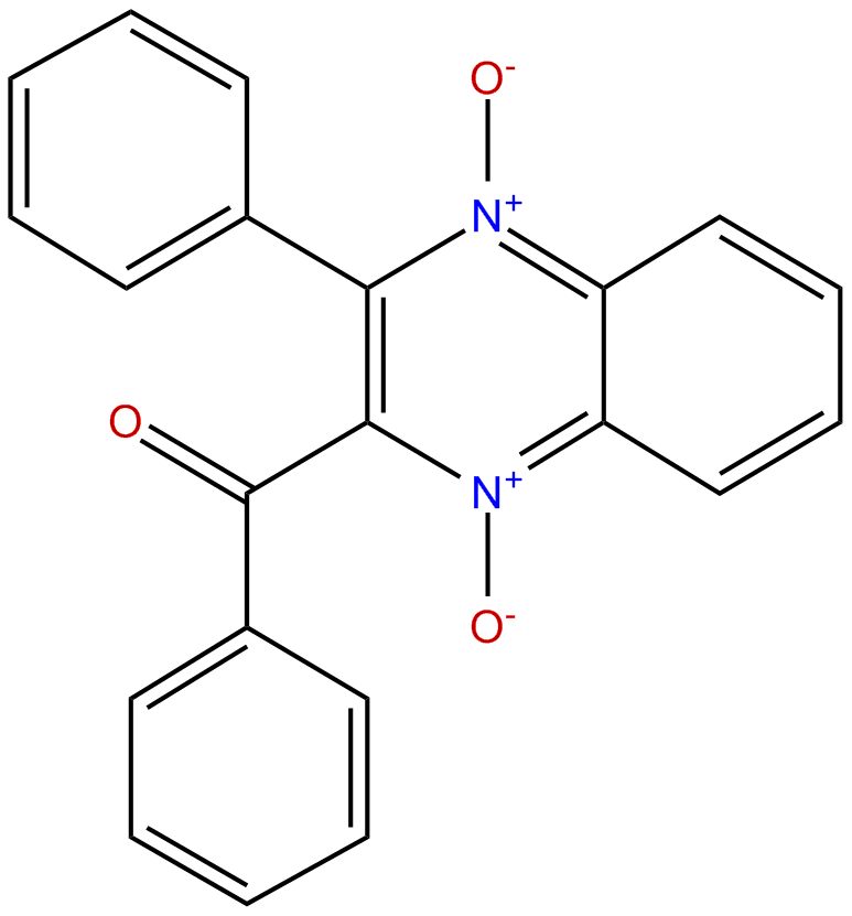 Image of 2-phenyl-3-benzoylquinoxaline-1,4-dioxide