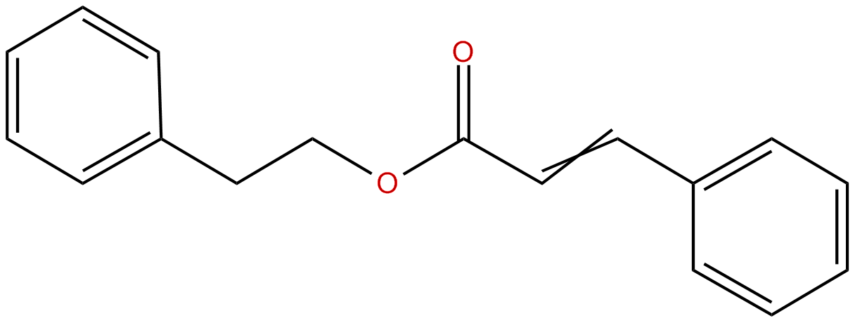 Image of 2-propenoic acid, 3-phenyl-, 2-phenylethyl ester