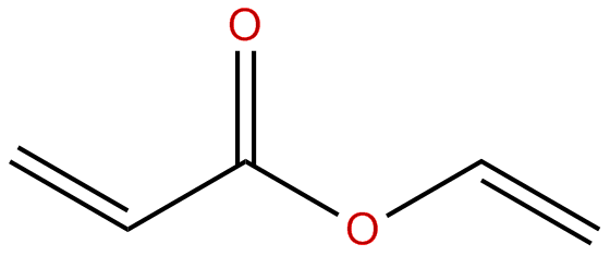 Image of 2-propenoic acid, ethenyl ester