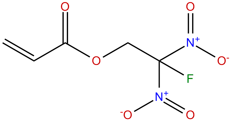 Image of 2-Propenoic acid 2-fluoro-2,2-dinitroethyl ester