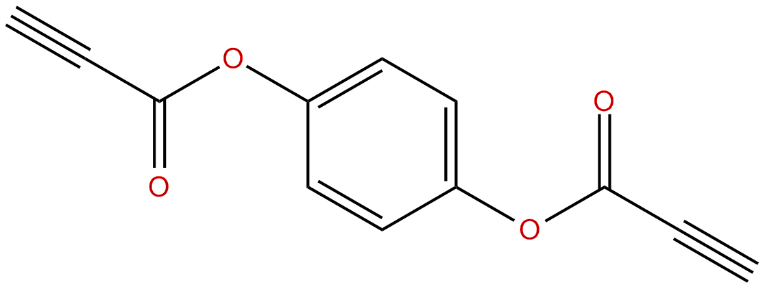 Image of 2-Propynoic acid, 1,4-phenylene ester