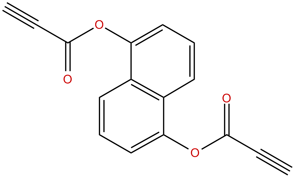 Image of 2-Propynoic acid, 1,5-naphthalenediyl ester