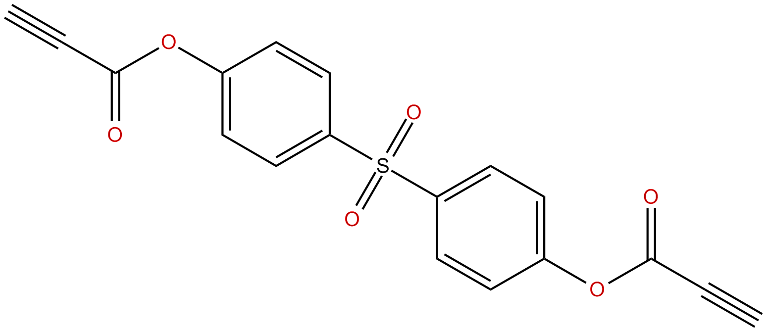 Image of 2-Propynoic acid, sulfonyldi-4,1-phenylene ester