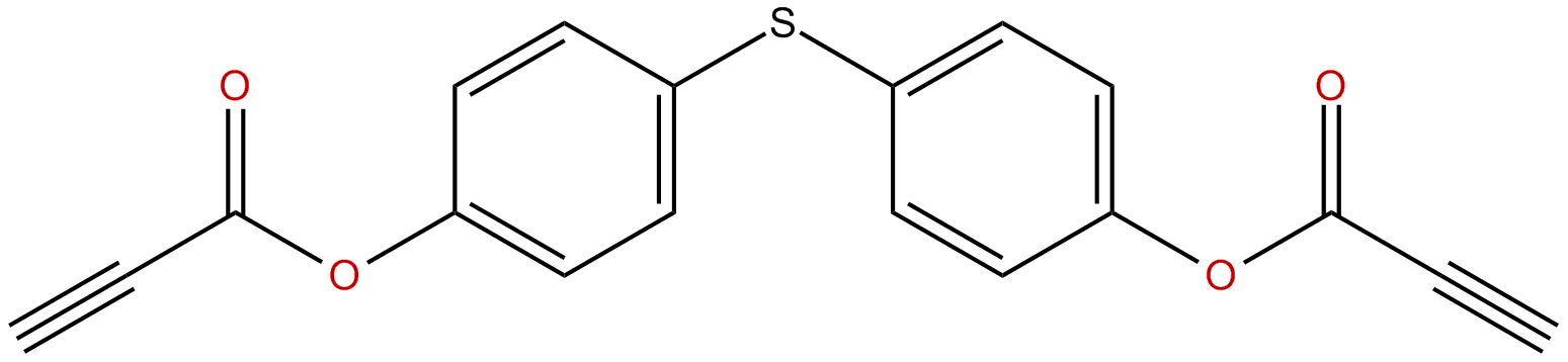 Image of 2-Propynoic acid, thiodi-4,1-phenylene ester