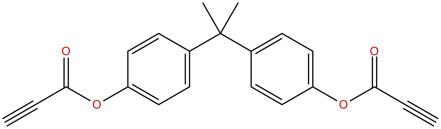 Image of 2-Propynoic acid, (1-methylethylidene)di-4,1-phenylene ester