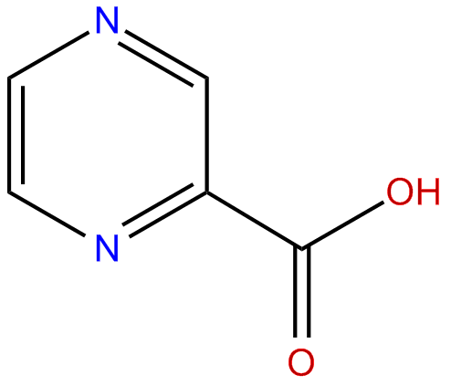 Image of 2-pyrazinecarboxylic acid