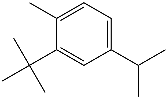 Image of 2-tert-butylcymene