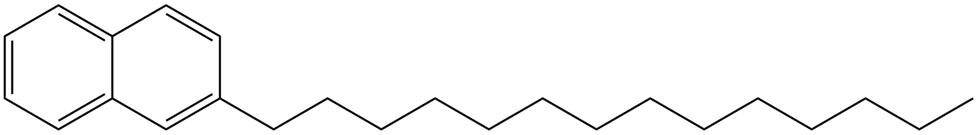 Image of 2-tetradecylnaphthalene