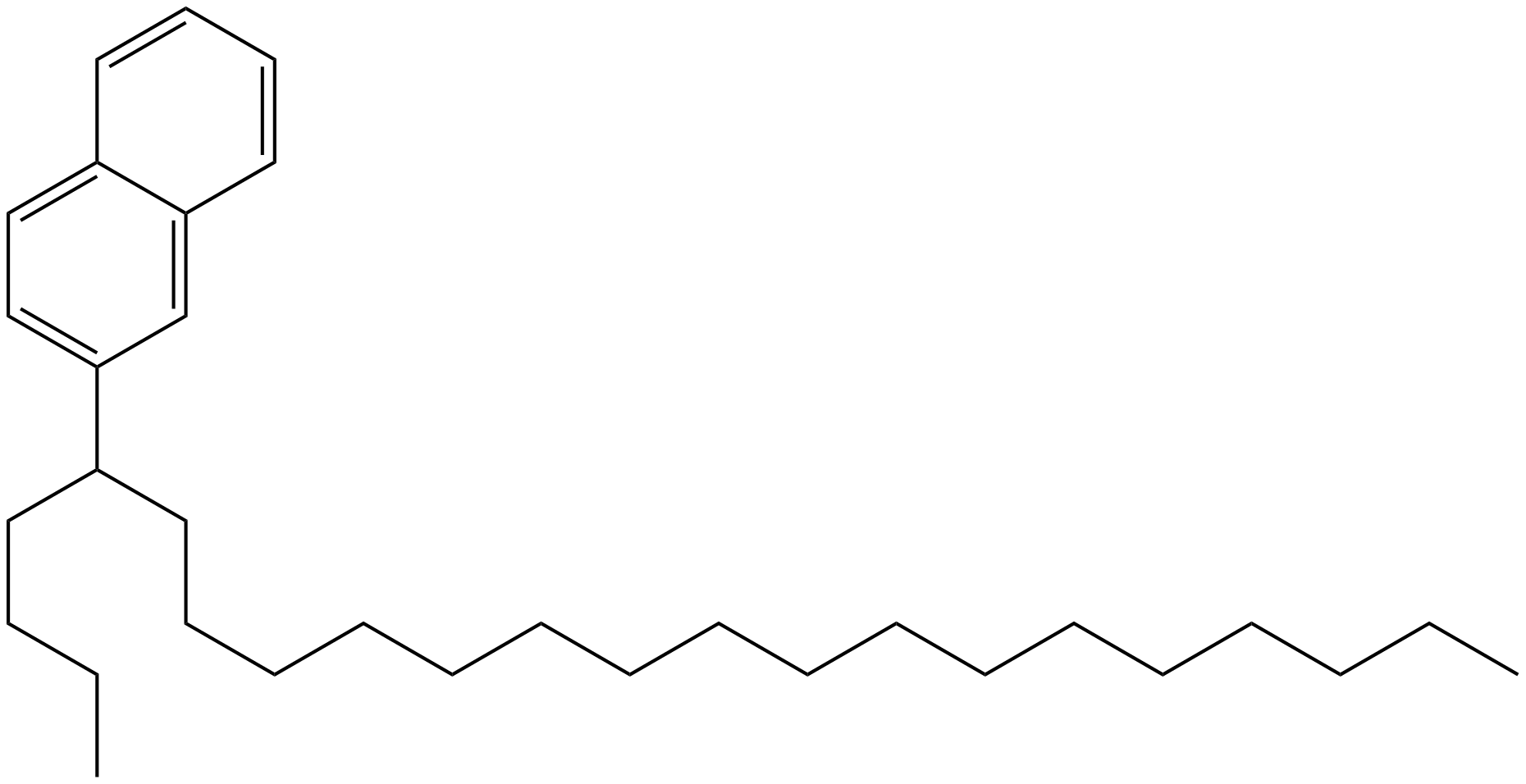 Image of 2-(1-butyloctadecyl)naphthalene